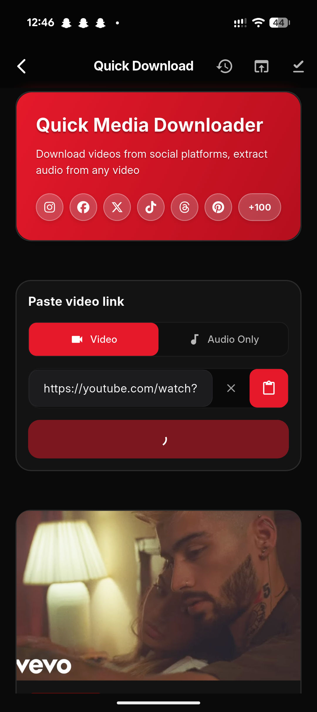 Web Aura quick media downloader